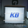 Cambered artificial marble Solid Surface small reception desk